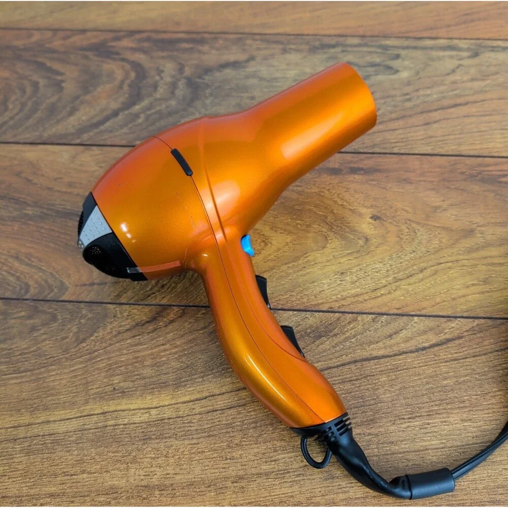 Metallic Orange CONAIR Hair Dryer Infiniti Pro Conair Hair Dryer Hot Warm Cool